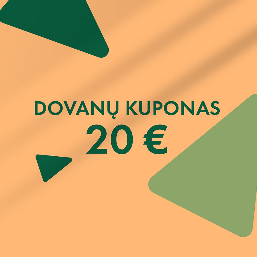 Dovanų kuponas 20 Eur