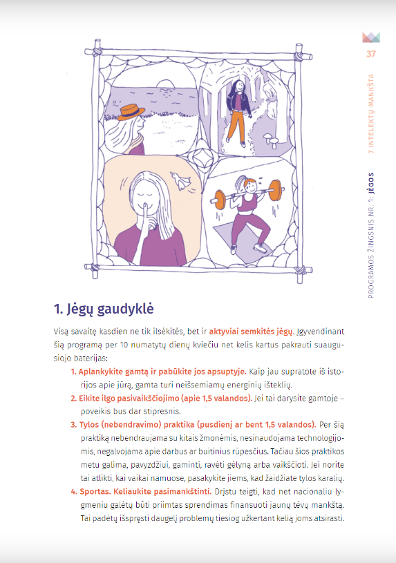 Renatos Lazdin knyga „Septynių intelektų mankšta“