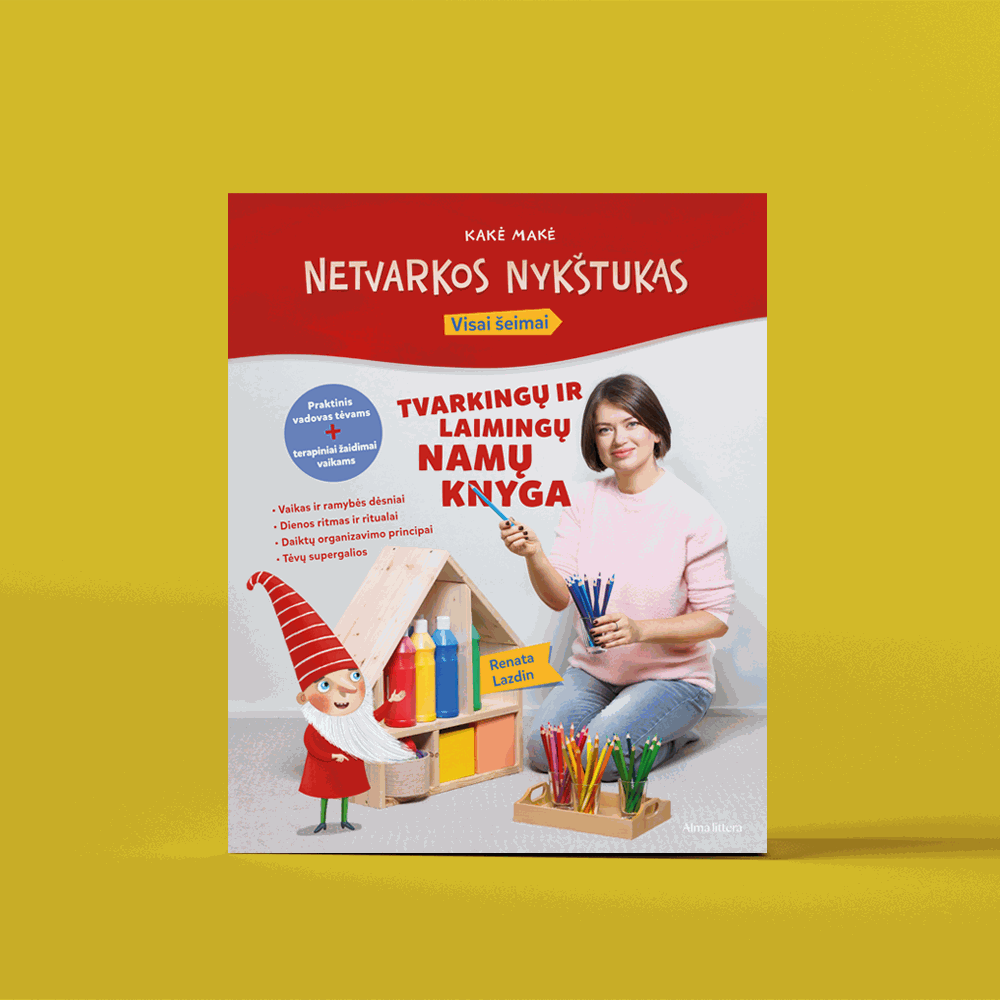 Renatos Lazdin knyga „Tvarkingų ir laimingų namų knyga“