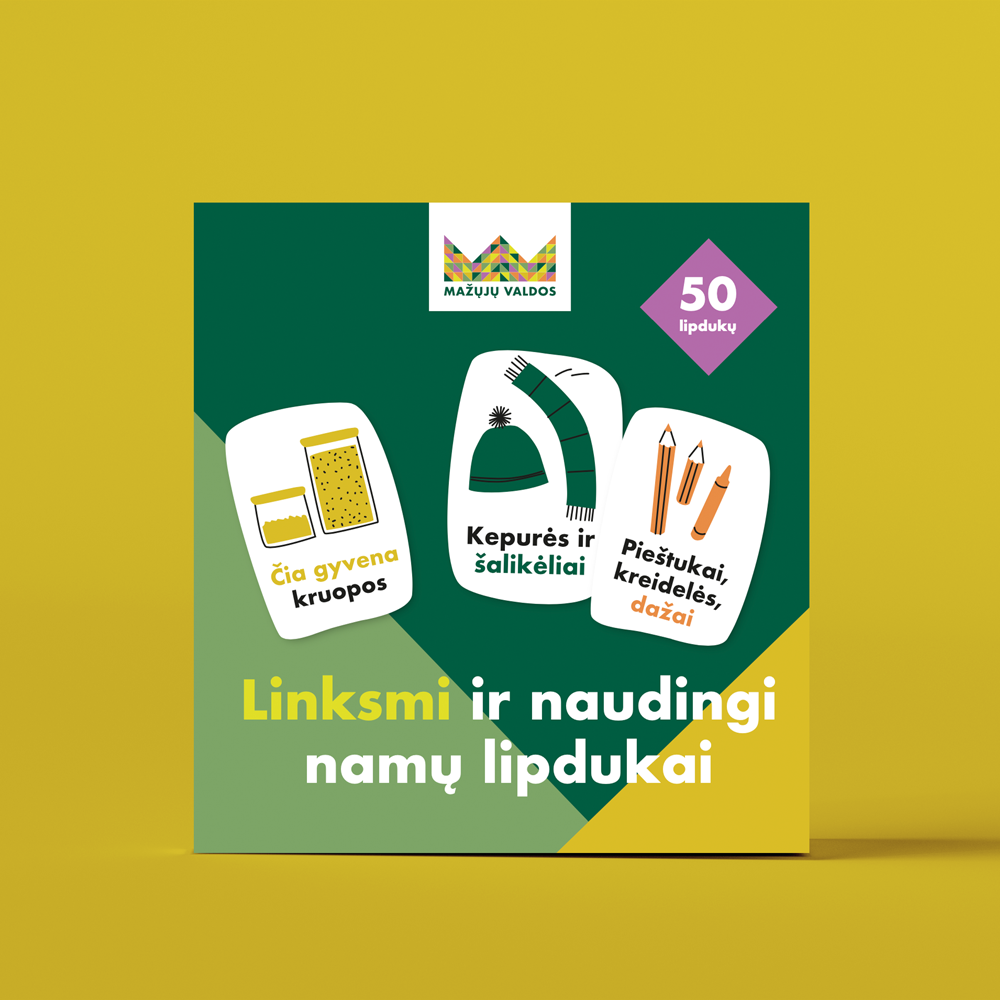 Linksmi ir naudingi namų lipdukai