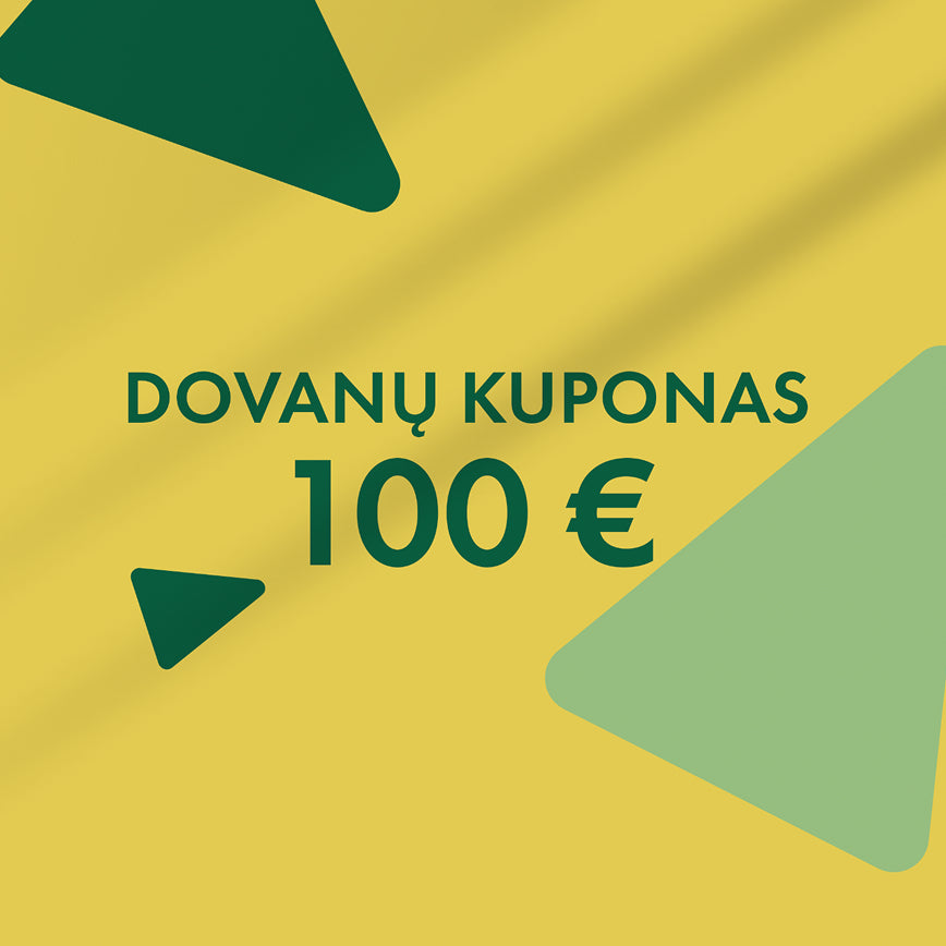 Dovanų kuponas 100 Eur
