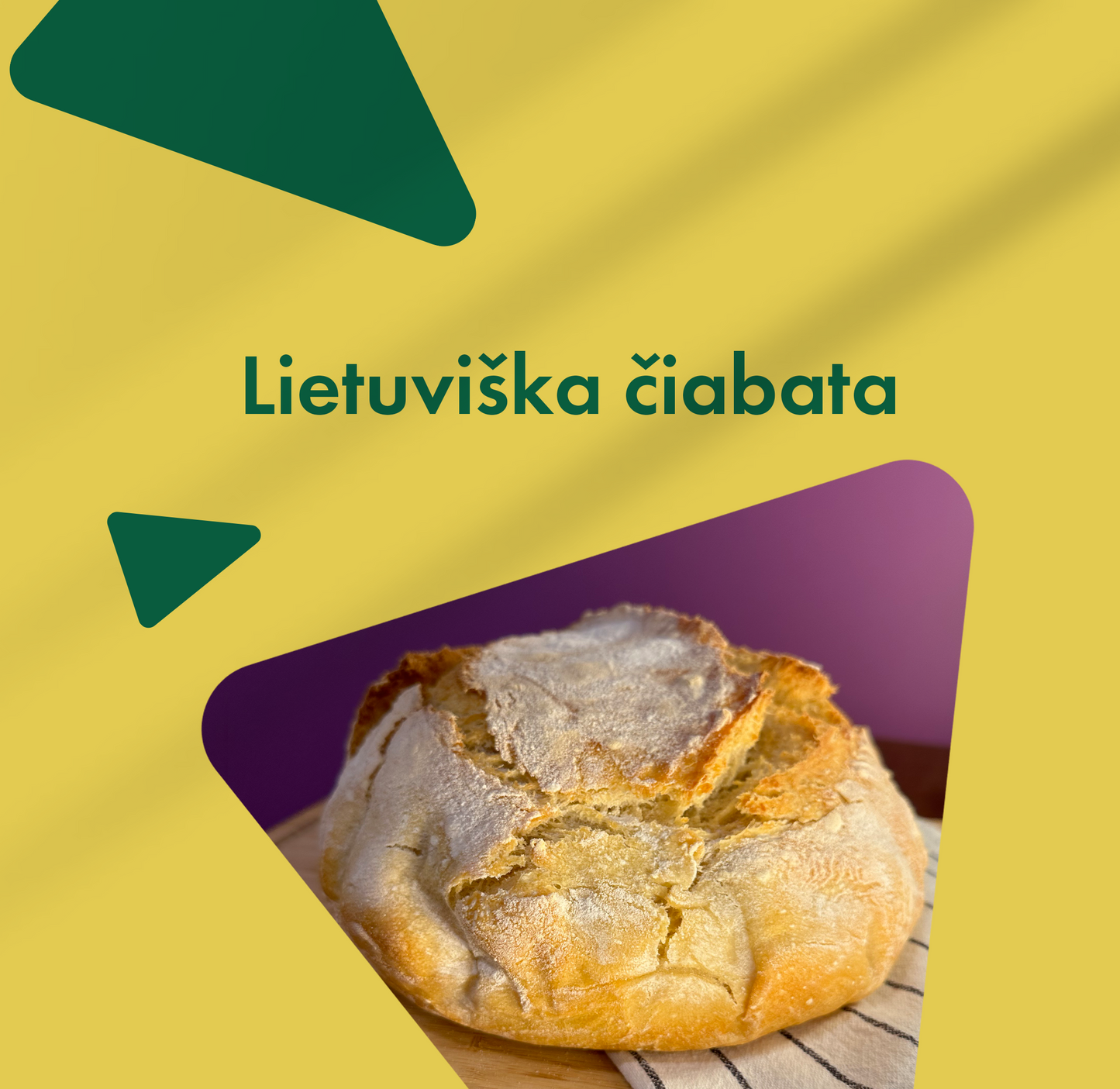Lietuviška čiabata. Duonos prenumerata