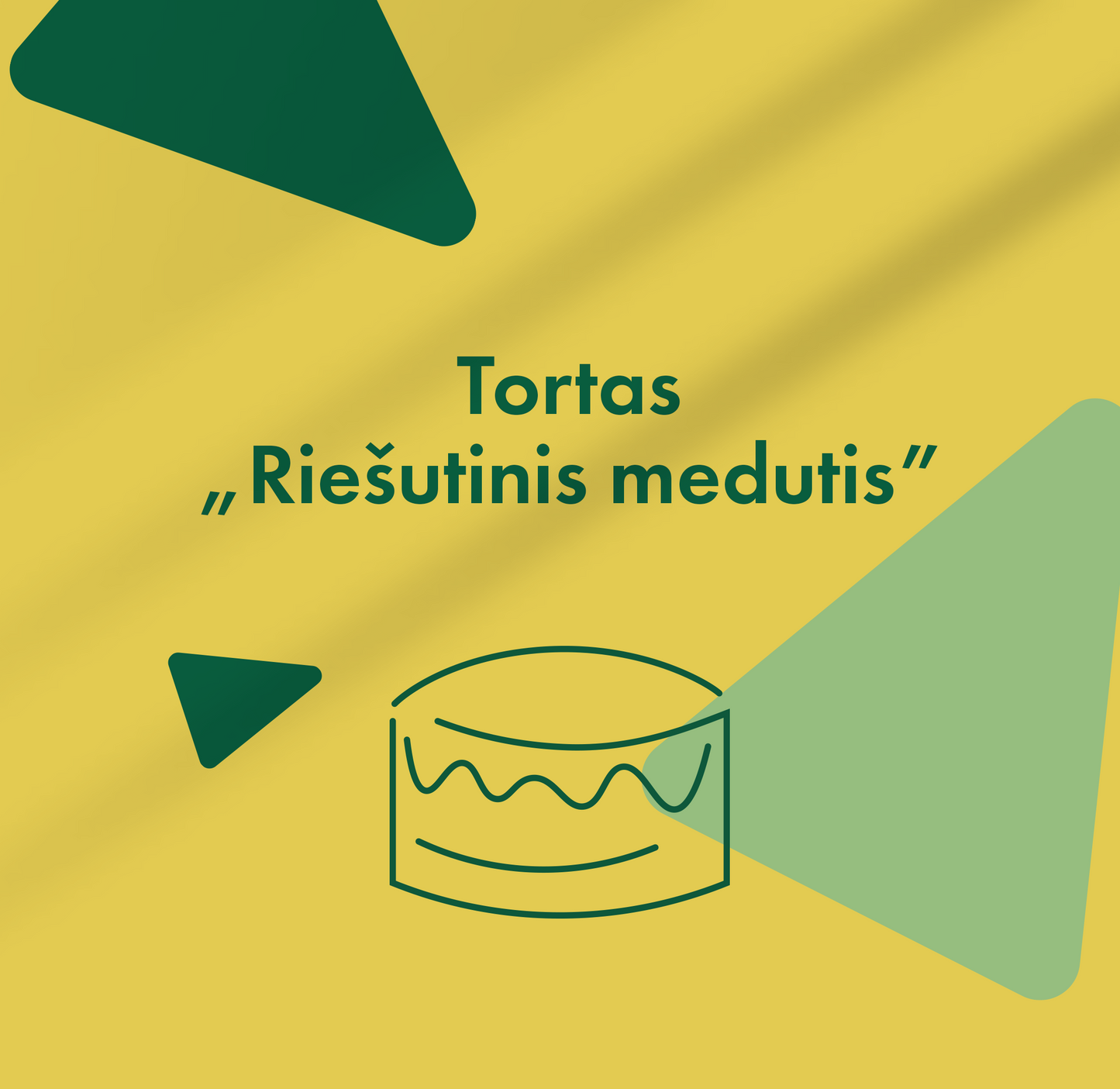 Tortas „Riešutinis medutis”