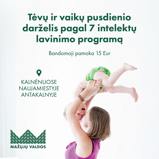 Tėvų ir vaikų TREČIADIENIO pusdienio darželis KALNĖNUOSE