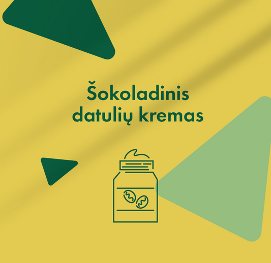 Šokoladinis datulių kremas